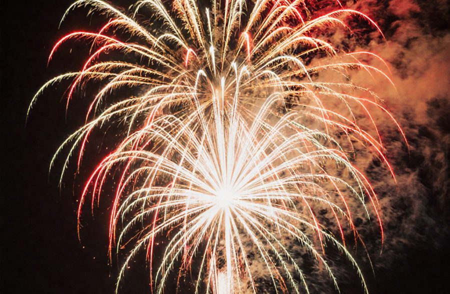 Silvester Feuerwerk, Frohes Neues Jahr von Hausarzt-Praxis Jacqueline Vogt